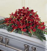 Ankara Ayaş Demetevler Çiçekçi firma ürünümüz tabut üstü çelenk cenazeye cenaze çiçeği