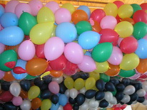 400 adet balon bırakma balon yağmuru hizmeti